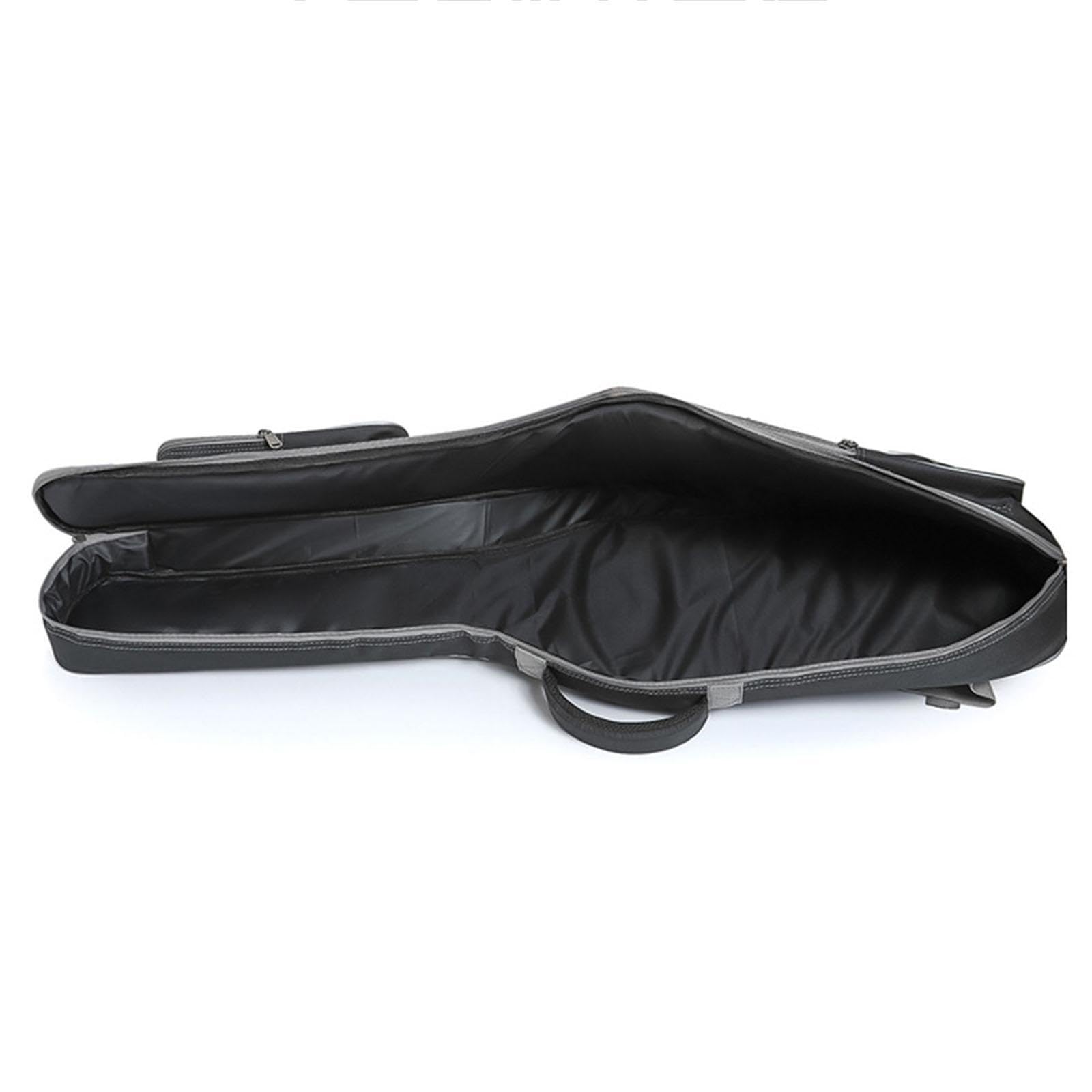 Bolsa para bajo eléctrico, funda para guitarra, funda para guitarra, para eléctrica, impermeable para bajo, para eléctrica .., Negro, 38x8x103cm