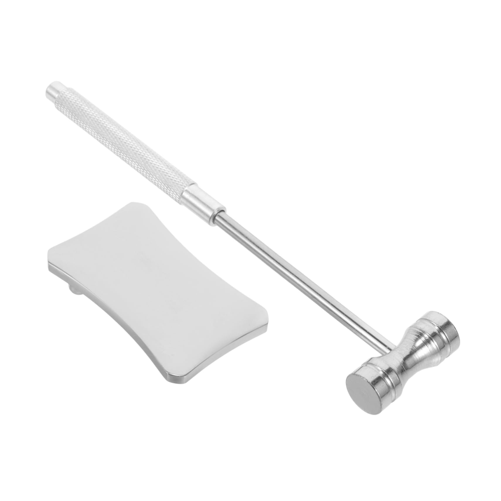 OSALADI Steel Forging Jewelry Hammer and Block Set Portable Mini Stamping Hammer Essential Tool for Jewelry DIY and Craft Work