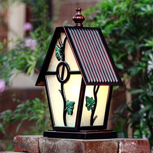 Farola exterior de estilo danés para iluminar y decorar patios y jardines 3