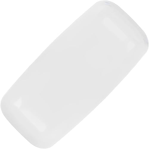 Miniatura 2 de Platos rectangulares de plástico con borde elevado, 10.6 x 5 pulgadas, transparentes, paquete de 10