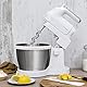 Cecotec Stand-Mixer PowerTwist 500 Steel - Leistung von 500 W, 5 Geschwindigkeiten inclusive Turbo, 3 Zubehöre, 3,5 L- rostfreie Edelstahl-Schüssel