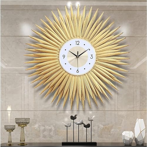 Horloge de paroi silencieux sans tic-tock grand format pour retrouver le sommeil - 5