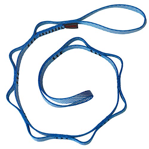 ALPIDEX Daisy Chain 100 cm pętla poliestrowa wielooczkowa do wspinaczki klasycznej