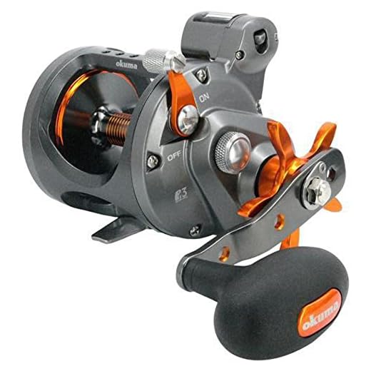 Okuma Cold Water Linecounter Trolling Reel CW-453D