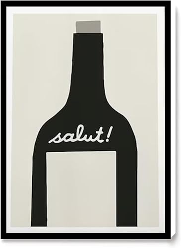 Lienzo decorativo de pared para cocina, arte de pared de león, decoración de oficina, arte de pared retro de vino, arte de pared moderno de mediados