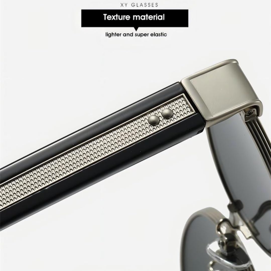 Lunettes de soleil en métal pour hommes et femmes, monture ovale tendance