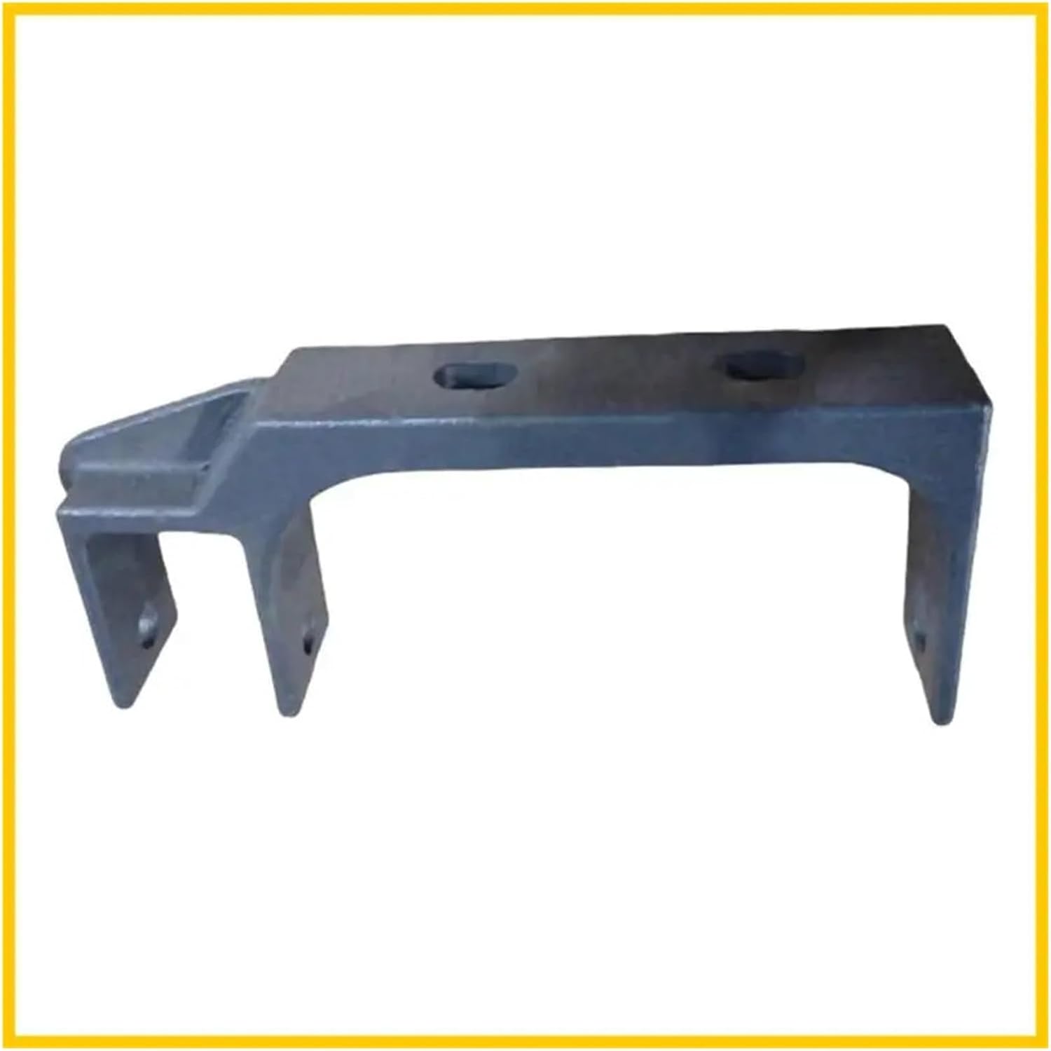Outdoor Awning Installation Bracket Heavy Duty Iron Construction Suitable 40mm Square Tube Frames Garden Outside(Gray)