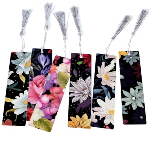 Marque-page floral à pompon pour accompagner vos moments de lecture apaisants