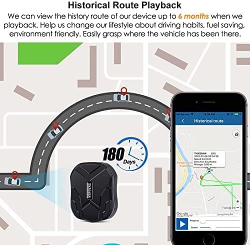 Localizzatore GPS Mini TK905 - Per Auto, Moto, Bici, Bambini, Impermeabile IP65, Con APP E SMS