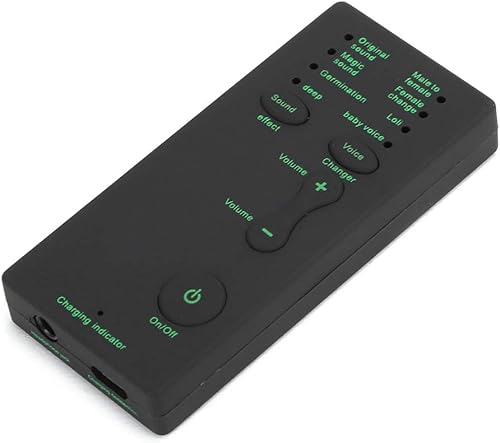 Miniatura 6 de Cambiador de voz ps5, mini dispositivo cambiador de voz, transmisión de tarjeta de sonido portátil para teléfono móvil, computadora, portátil,