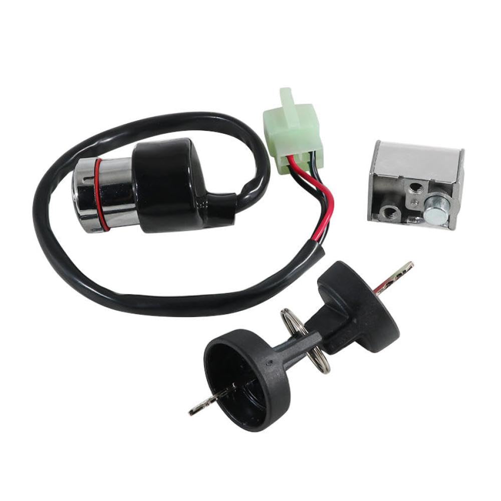 Fuel Gas Ignition Switch Lock with Key Kit Fits CF500-C CF500-D CF500-E CF600-B CF600-C CF625-B CF625-C X5 X6 9010-010000 and Compatible Models