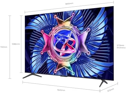 iFFALCON 85U95A 85 İnç Smart TV 4K QD-Mini LED Yüksek Parlaklık HDR 10+ Gaming Google TV, 144Hz Doğal Yenileme Hızı, ONKYO 2.1 Hi-Fi, Dolby Vision Atmos, MEMC, AI Modu, Game Master (2026 Model) - Görsel 4