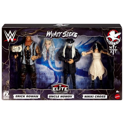 WWE Elite Collection Wyatt Sicks Set Of 3 Collectible 6-Inch Action Figures & Accessories