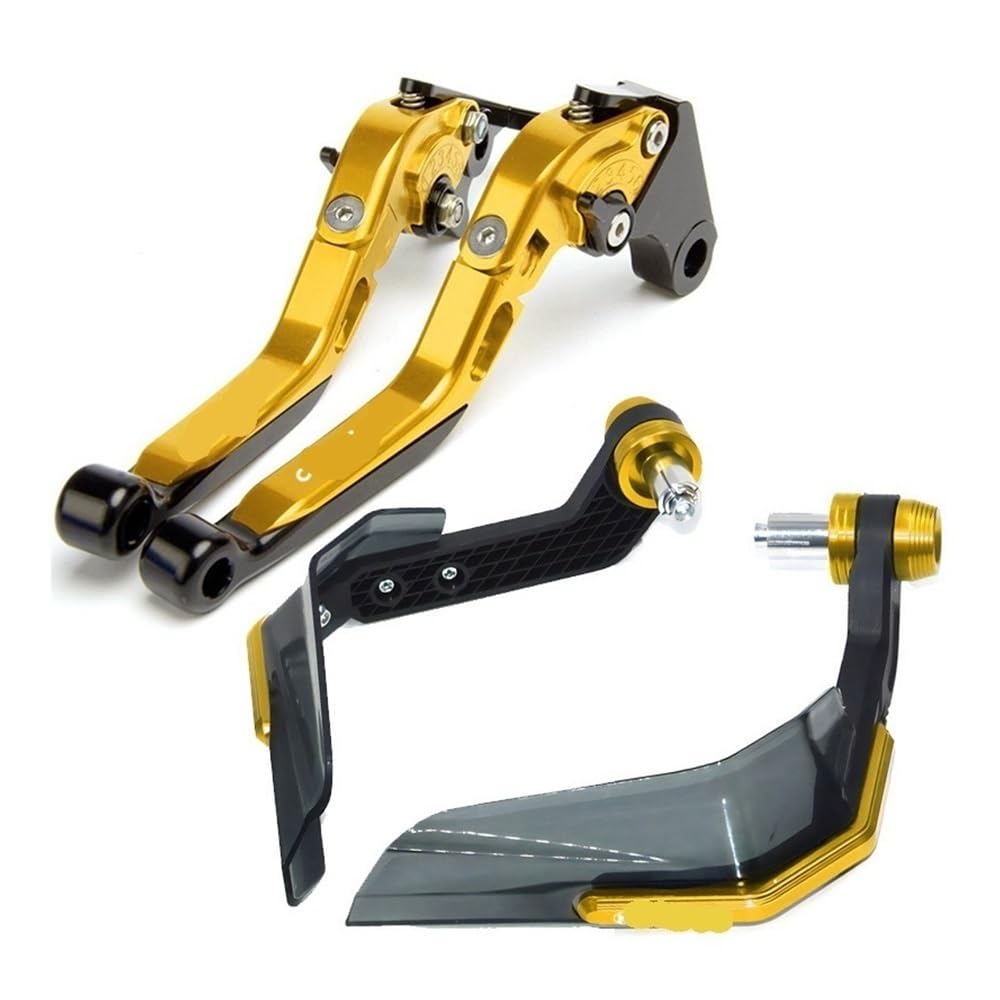 Lpuytrb G-A Brake Guard Lever Motorcycle Adjustable Folding Extendable Moto Brake Clutch Levers Guard Protector For 250Sr 300Sr 250 Sr 300