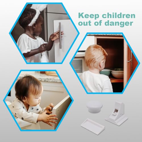 Kongnai KN-MAGNETIC LOCKS Cabinet Locks Baby Proofing, Child Safety Magnet Drawer Lock thumb #6