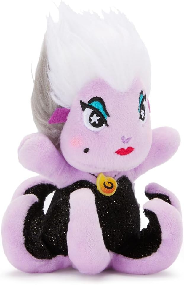 Disney Store Official Villains Wishables Shimmer Series - Disney Blind Box Plush - 5 Inch Mystery Toys with Detailed Micro Plush Sculpting, Embroidered Stars & Outfits (Contains 1 Mystery Plushy)