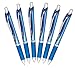 Pentel EnerGel Deluxe RTX Retractable Liquid Gel Pen, Fine Line, Needle Tip, Blue, Pack of 6