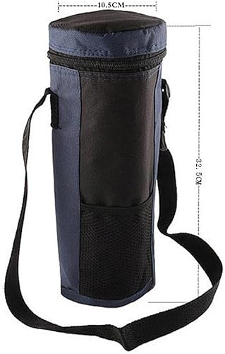 Miniatura 2 de Bolsa térmica de 2 l Oxford con cilindro aislante para botellas de agua y bolsa de transporte.