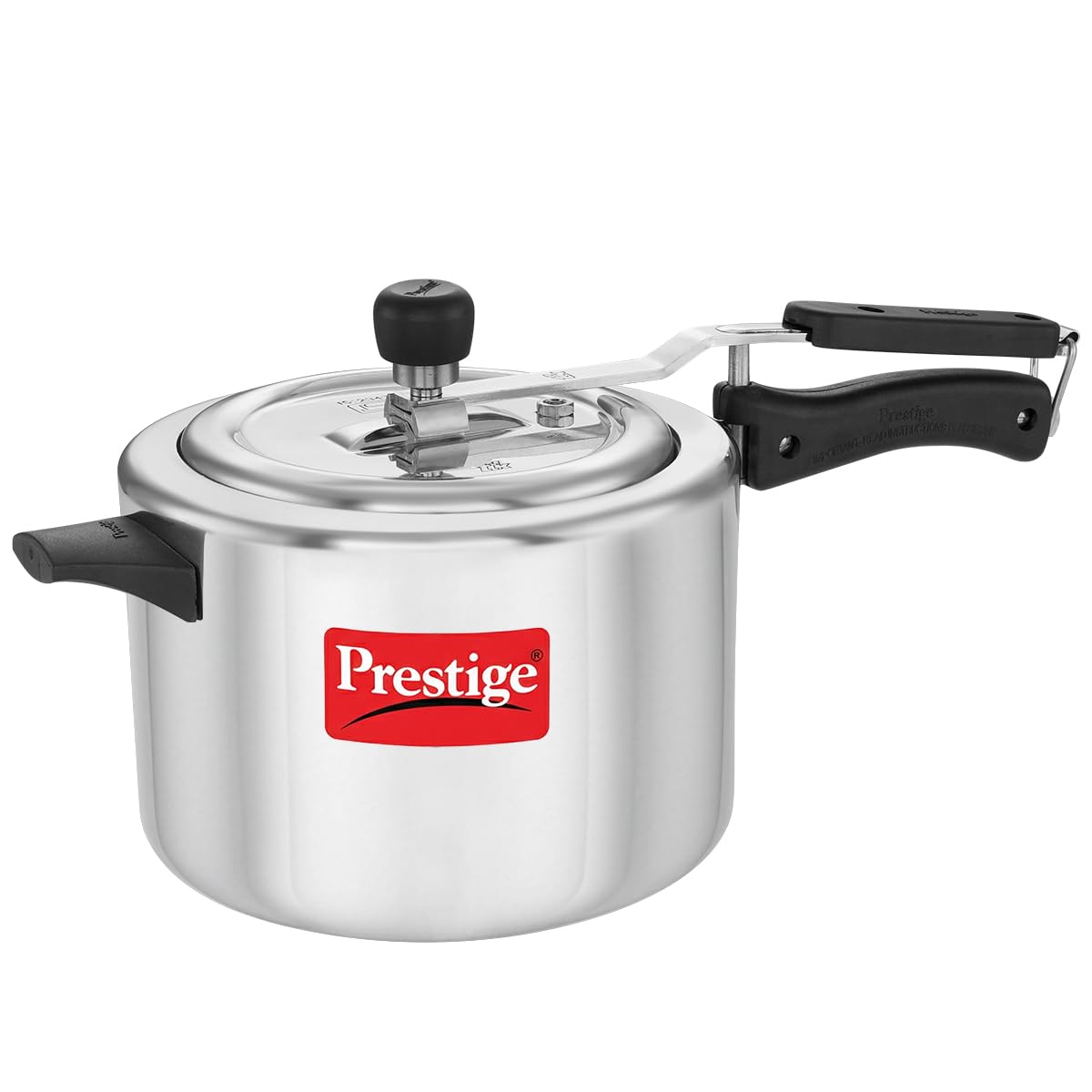 Prestige 5 Litre Aluminium Nakshatra Svachh Innerlid Pressure Cooker|Deep lid for spillage control|Virgin Aluminium|Gas Compatible|Metallic Safety Plug|5 Years warranty|ISI Certified-image-47