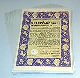 Prophila Collection 10 Wertpapier-Schutztaschen für DIN A4