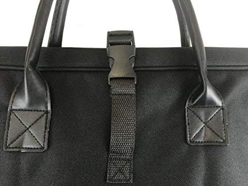 Simpson & Ruxton Hoesh International Black 42" Luxury Heavy Duty Garment Travel Luggage Suit/Dress Carrier - UK Seller
