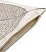 Luxbon Set of 2Pcs Rustic Farmhouse Leaves Decor Linen Throw Pillow Cases Sofa Couch Chair Decorative Cushion Covers 18