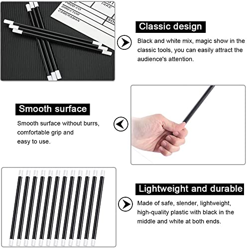 15 Pezzi Bacchetta Magica in Plastica, Bacchetta