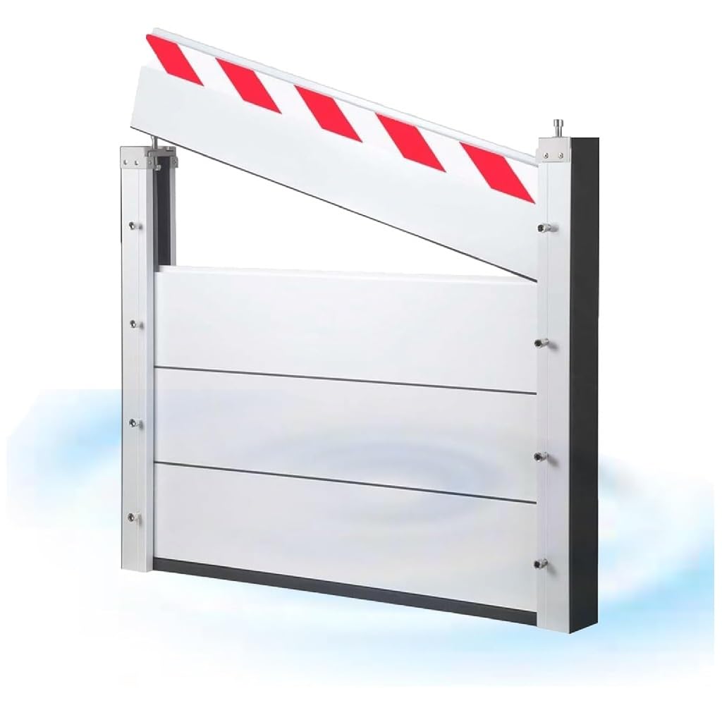 Barrière anti-inondation garage alu amovible 70x40cm