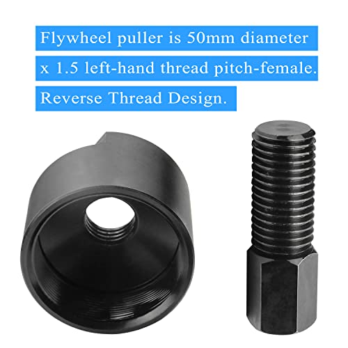 Peatovie Flywheel Puller Tool Compatible With Polaris Ranger 570 Rzr 570 900 1000 Sportsman 570-50Mm X 1.5,14-18 #TOP2