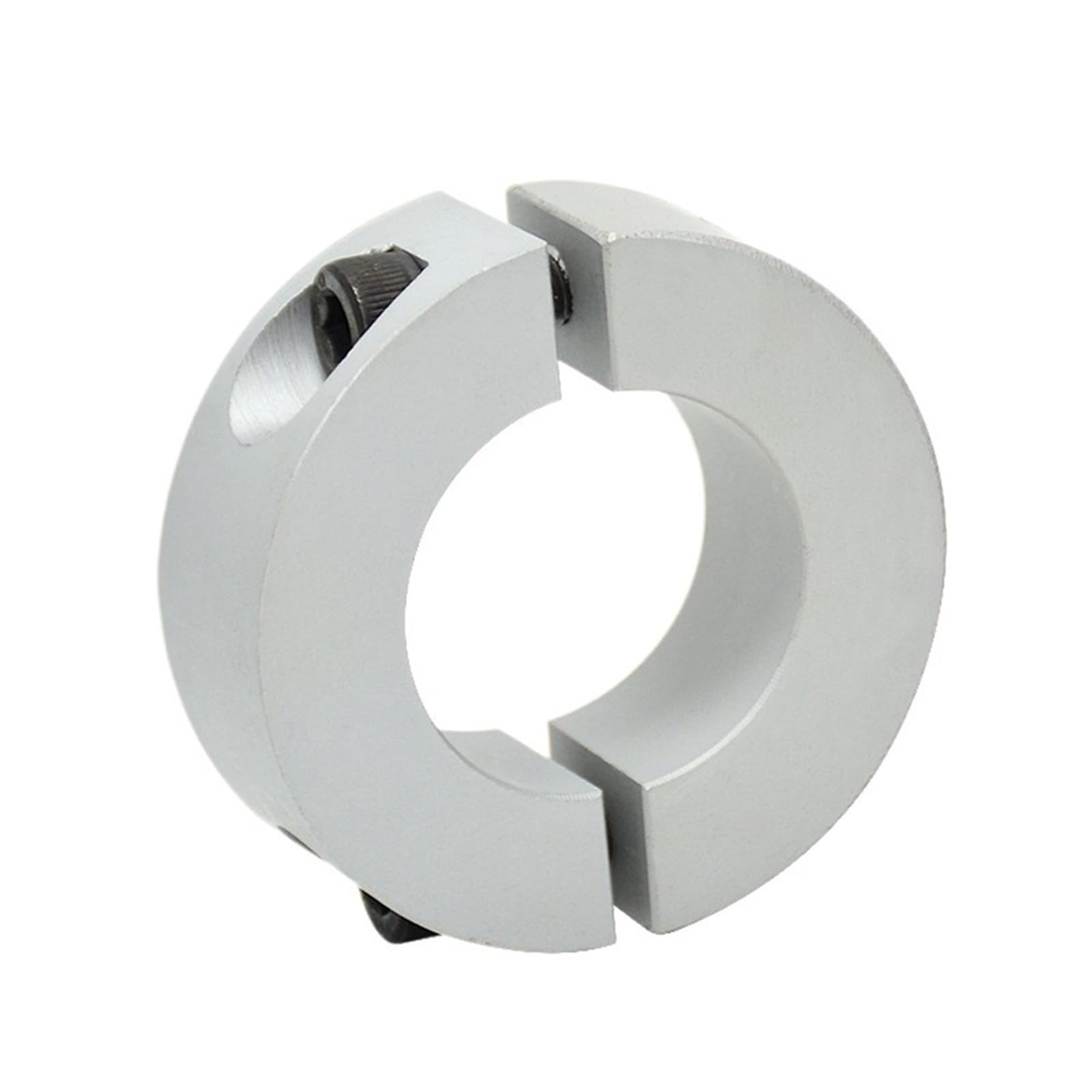 Shaft Collar 4pcs Double Split Shaft Collar, Aluminum Two-Piece Clamping Locking Stop Collars for Assembly(12mm)