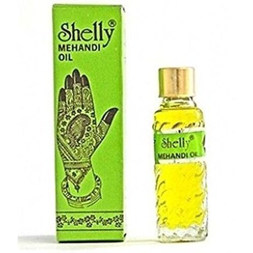New Shelly Henna / Mehandi Oil for Dark Henna on Hands (Pack of 2) by Shelly