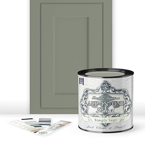 ALL-IN-ONE Paint by Heirloom Traditions, Simply Sage (Gray Green), Quart