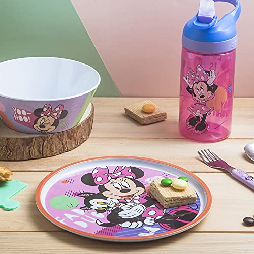 Zak Designs MMQA-2485 Zak! Disney Minnie Mouse - 5-Piece Dinnerware Set thumb #1