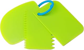 Flexible Resin Spreaders Set - Reusable Scrapers for Epoxy, Fillers, Putty, Caulk, Spackling Paste, Polyester Resin and Adhesives