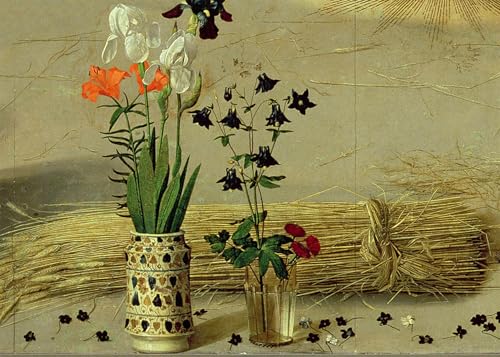 Impresiones de lienzo de Van Der Goes de 60x90cm, ideal para decorar salones y oficinas elegantes