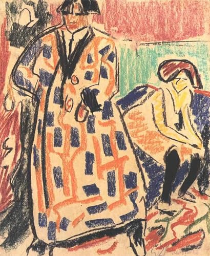 Impression d'art sur toile Peintre en chef Kirchner - Tableau de haute précision 60x90cm