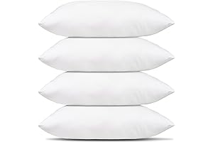 Fixwal Throw Pillow Inserts 22x22 - Decorative Couch and Bed Pillows