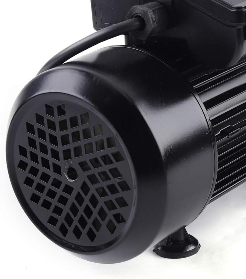 1HP Cast Iron Shallow Well Jet Pump, High Pressure Self-Priming Water Deep Well Jet Pump 110V 750W Heavy-Duty Automatic Pressure Switch Cast Iron Convertible Pump, 3420 RPM(1HP)