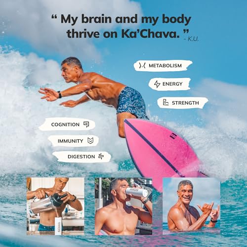 Image of Ka'Chava Whole Body Meal Shake - Vegan Protein with 85+ Superfoods - Plant-Based Meal Replacement with Probiotics & Digestive Enzymes - Chocolate 5 Sachets