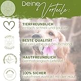 Jadiela Pfotenabdruck Set Hund oder Katze 3D Bilderrahmen in Schwarz, Abdruck Hundepfote Geschenk, Made in Germany