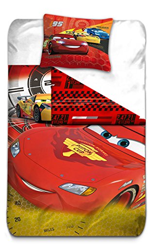 AYMAX S.P.R.L Cars 3 - Copripiumino Reversibile