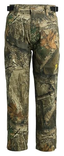 Scent Blocker Shield Series Youth Fused Cotton Ripstop Pants, Hunting Pants For Kids (Rt Edge, Medium) #TOP2