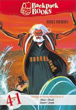 Paperback Backpack Books: Bible Heroes Book