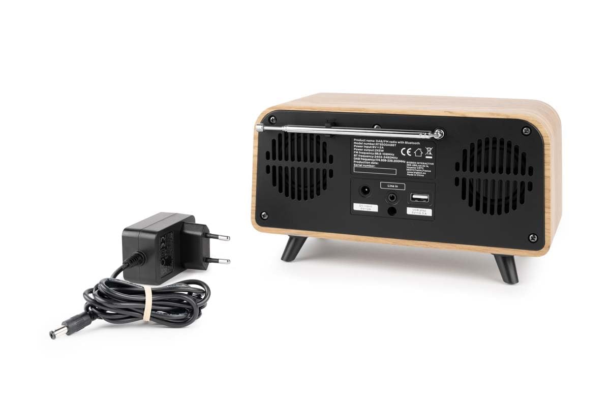 Radio réveil Bluetooth Vintage Gamme Cosy, Versione Dab Thomson RT850DABBT (RT850DABBT)