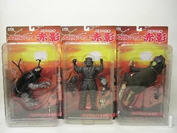 怪獣フィギュア 当時物 Amazon.co.jp: □エクスプラス 大怪獣シリーズ 仮面の忍者 赤影 アゴン