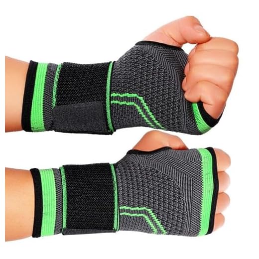 Kit Par 02 Munhequeira de Compressão Punho Tendinite Elástica Ajustável Ortopédica Proteção