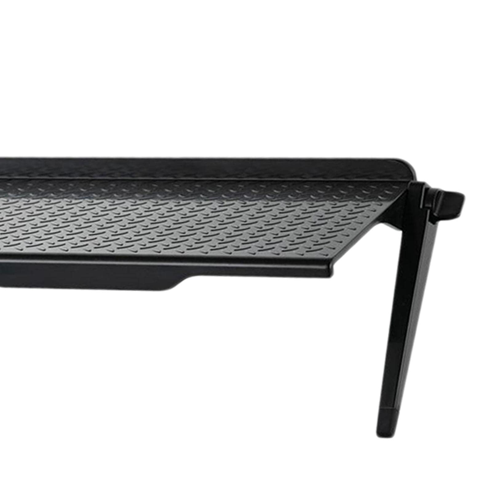 Club Bollywood®PVC Tv Top Shelf Screen Storage Bracket Rack L 11.81X4.45 Inch Black|Home & Garden | Kitchen Storage & Organization |1 X Shelf-image-12