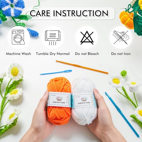 Inscraft ASY32 Crochet Yarn Kit For Beginners thumb #6