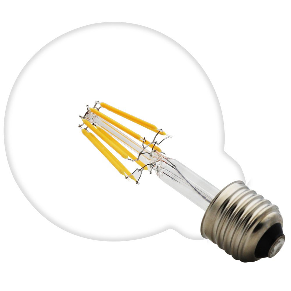 15 Pieza Edison Bombilla Retro Old Fashioned estilo tornillo LED Bombilla Regulable Deko de espiral de lámpara E27 220 V ámbar de color blanco cálido luces UK, Amarillo, E27 8 W 220 V