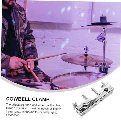 Drum Clamp Cymbal Mount Accesorio para Batería Soporte de Platillo Ligero para Músicos que Viajan miniatura 7